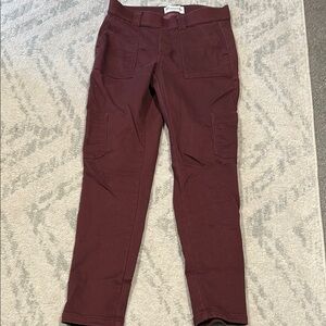 Woman’s Burgundy Pants